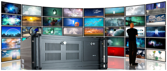 SERVIDOR GRÁFICO DE IMAGENS PARA VÍDEO WALL